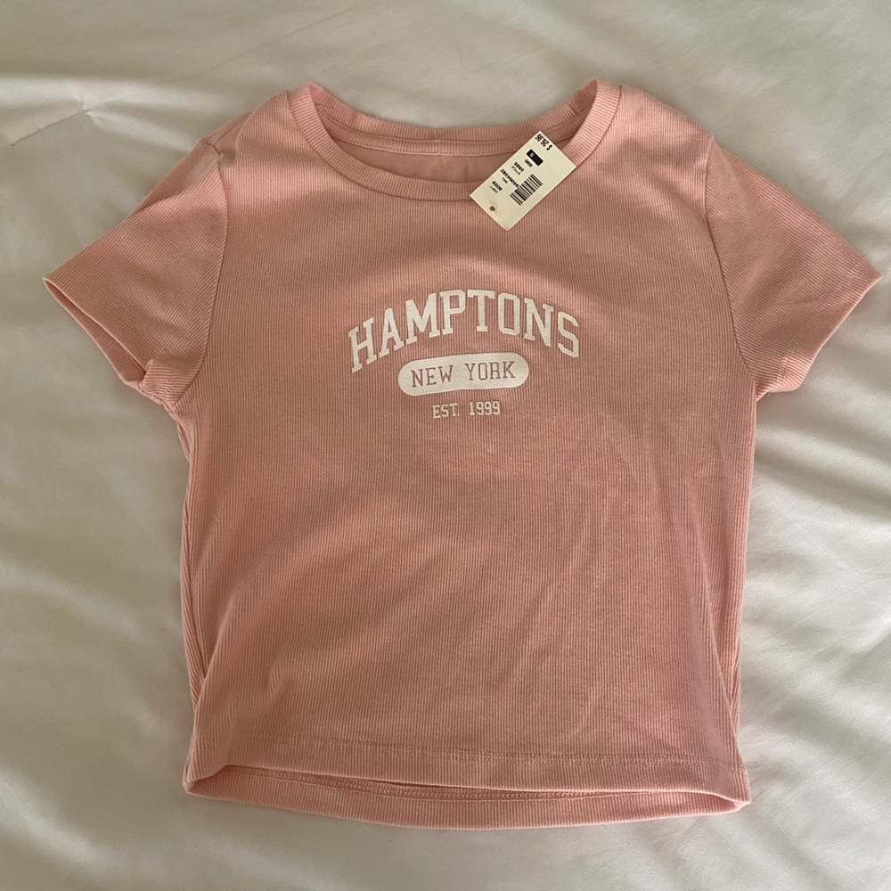 New Pink Crop Top